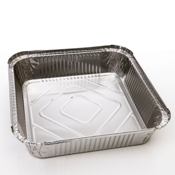 NO9 FOIL CONTAINER 9″X9X”2″ (DEEP)