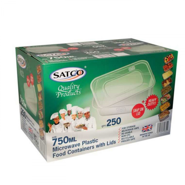 750ML Satco Container  L175MM X D60MM X W125MM