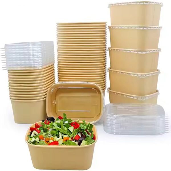 Rectangular PP Lid For500/650/750/1000ML