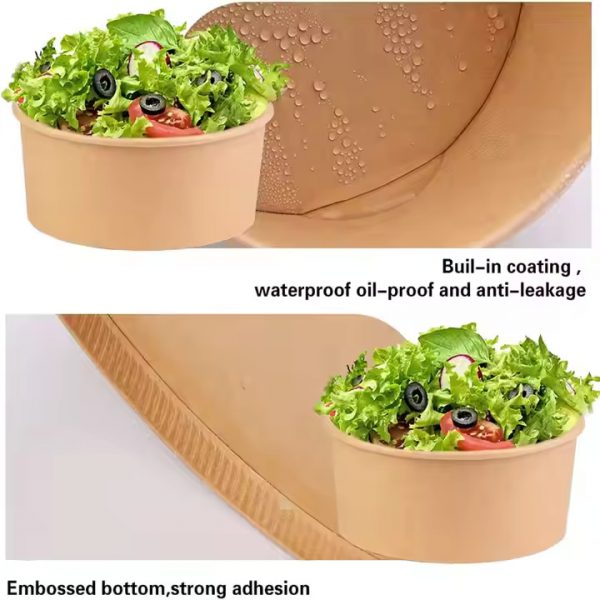 1000ml Round Salad Bowl - Image 3