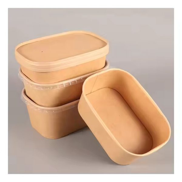 Kraft PAPER LIDS For 500/650/750/1000ML - Image 2