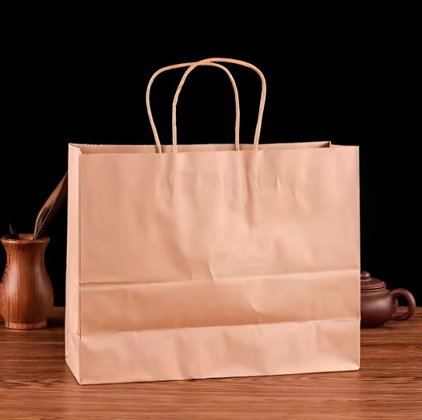 WIDE BASE Brown Paper Bag (320 x 240 x 340MM )